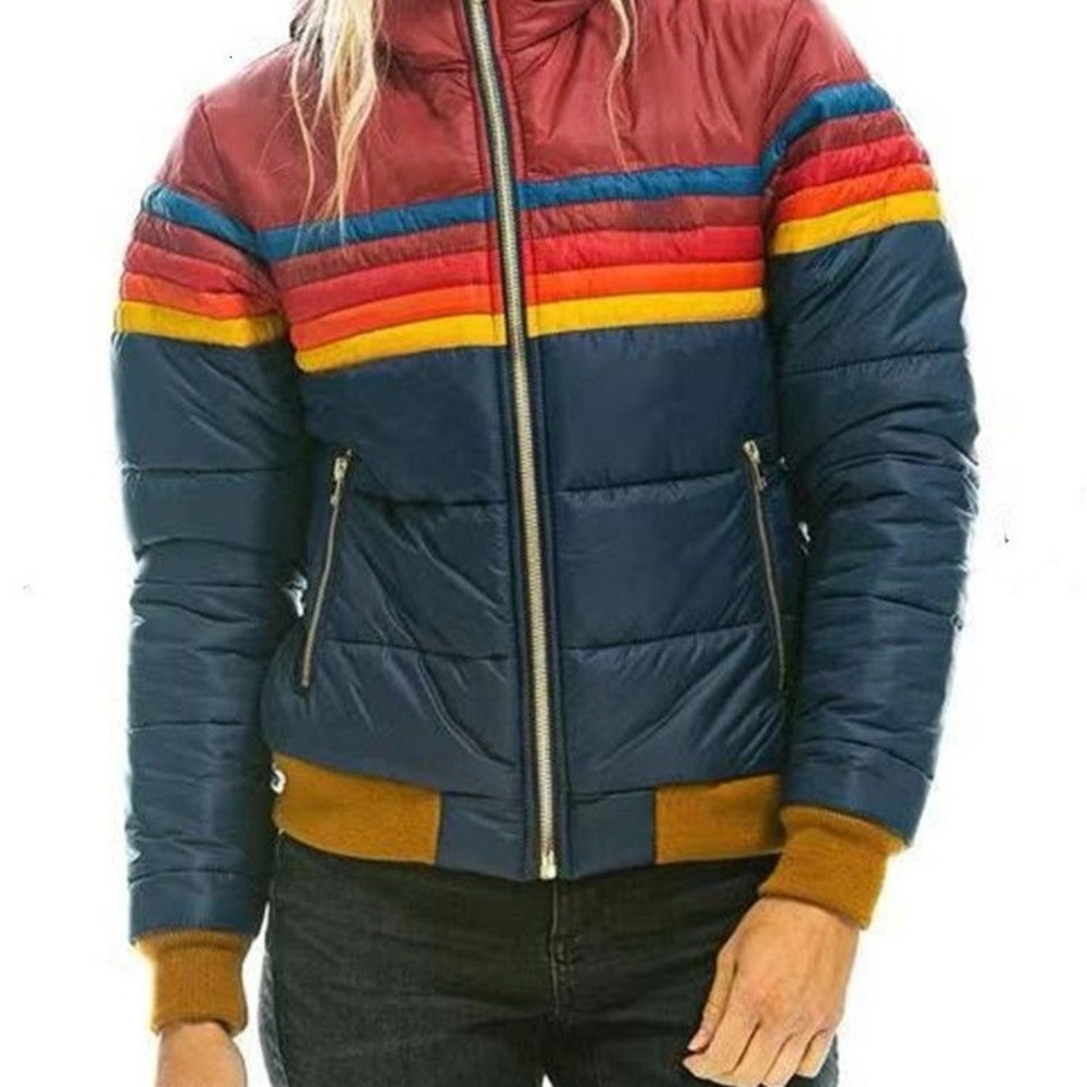 Women’s Rainbow Multicolored Jacket - Size M